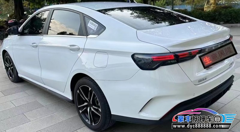 22年吉利缤瑞轿车抵押车出售