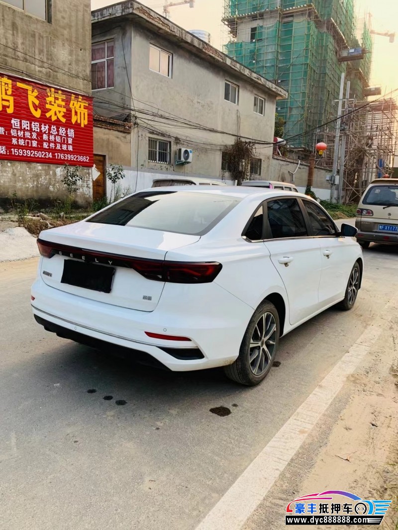 21年吉利帝豪轿车抵押车出售