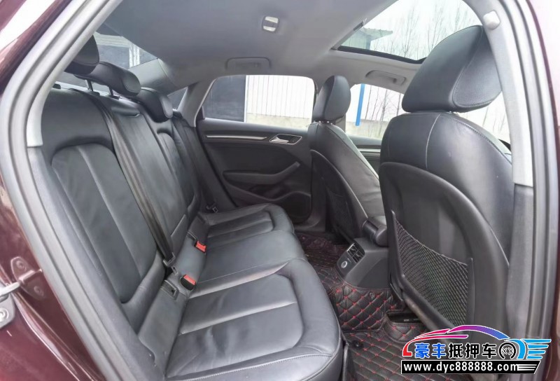 18年奥迪A3轿车抵押车出售