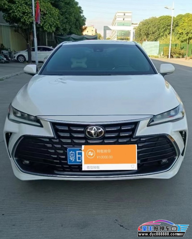 23年丰田亚洲龙轿车抵押车出售