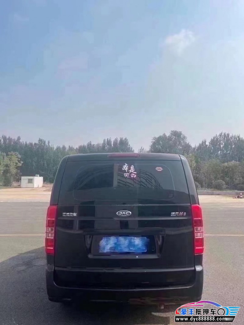 21年江淮瑞风M3轿车抵押车出售