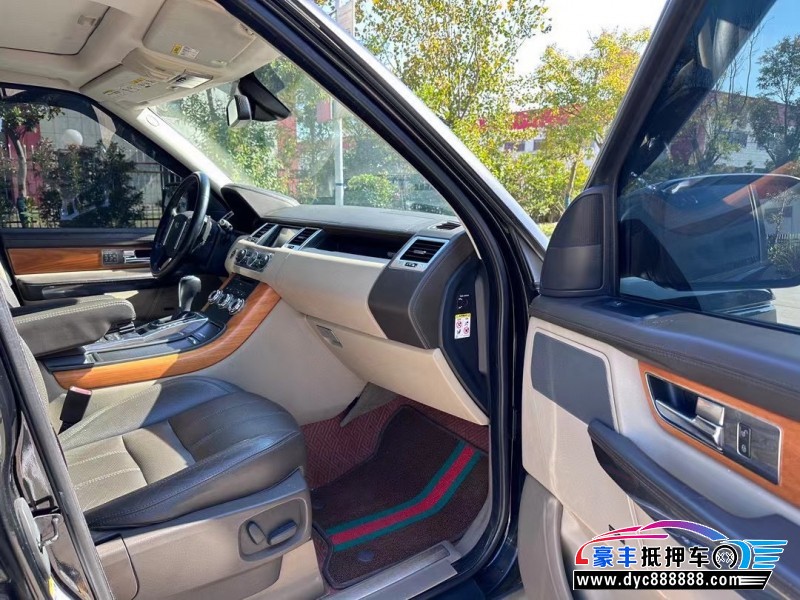 12年路虎揽胜运动版轿车抵押车出售