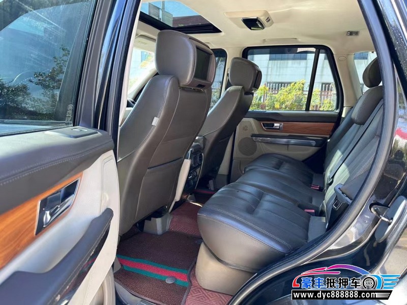 12年路虎揽胜运动版轿车抵押车出售