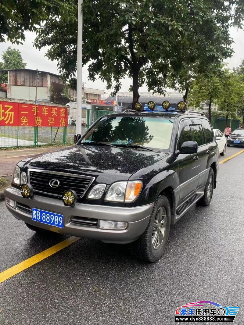 00年雷克萨斯LX轿车抵押车出售