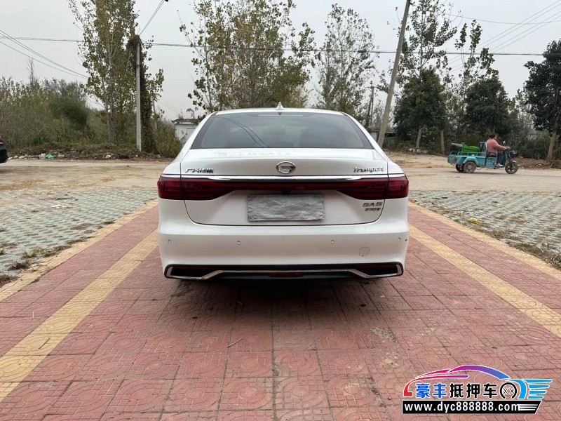 20年传祺GA6轿车抵押车出售