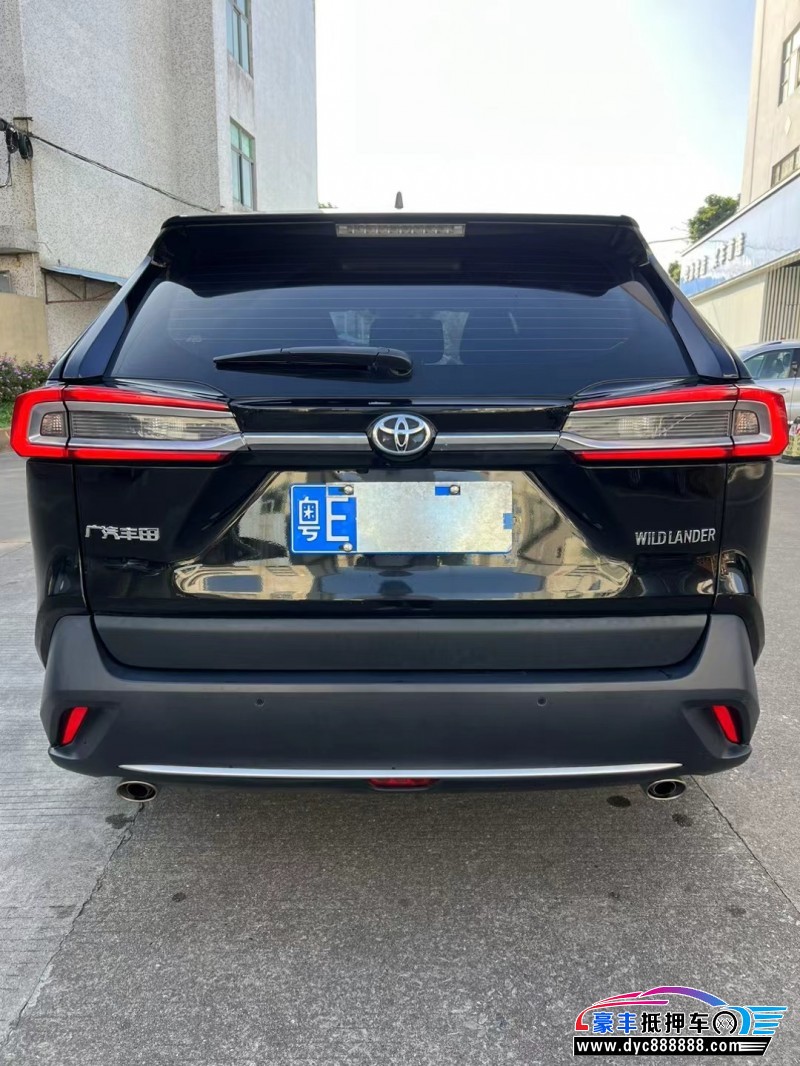 22年丰田威兰达轿车抵押车出售