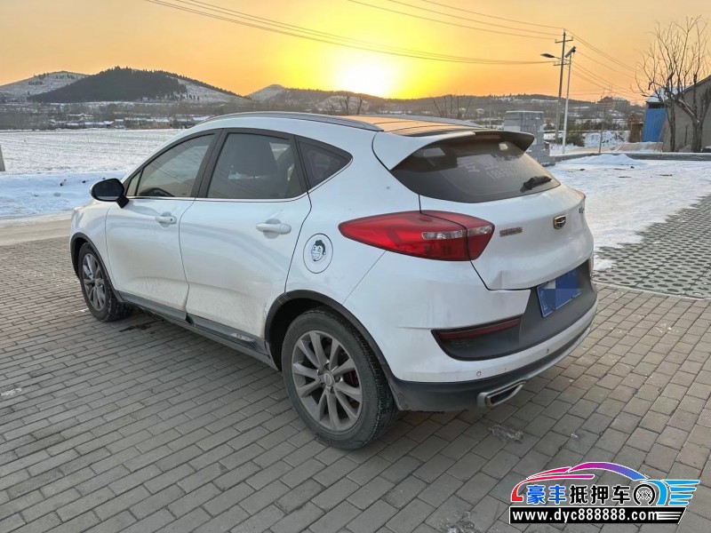 18年吉利帝豪轿车抵押车出售