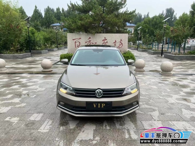 16年大众速腾轿车抵押车出售