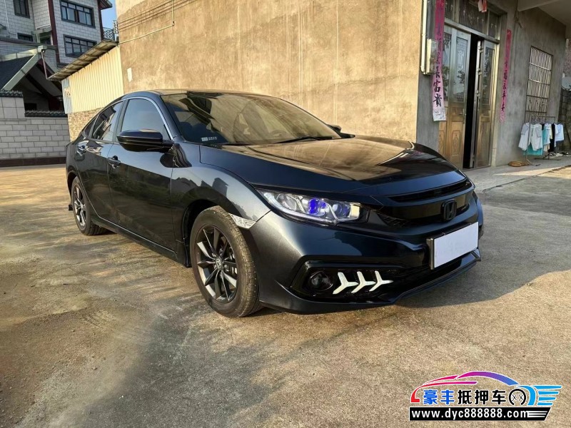 21年本田思域轿车抵押车出售