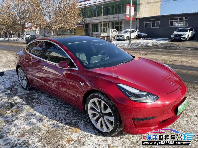 20年特斯拉MODEL 3轿车抵押车出售