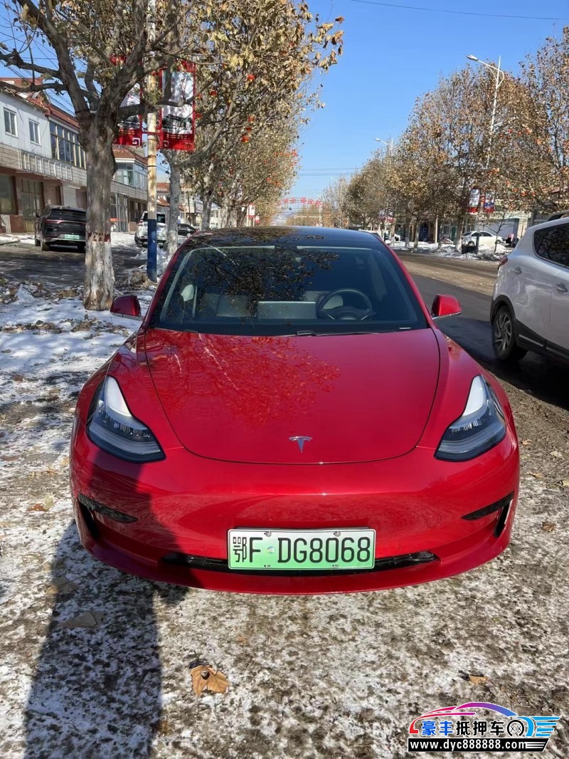 20年特斯拉MODEL 3轿车抵押车出售