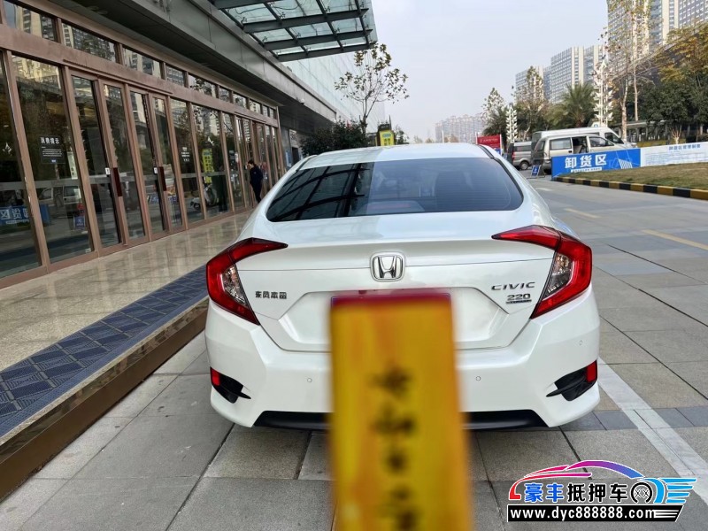 21年本田思域轿车抵押车出售