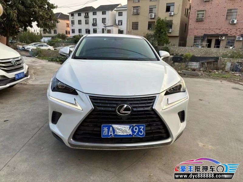 21年雷克萨斯NX轿车抵押车出售