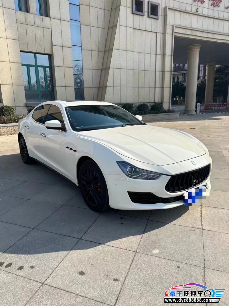 21年玛莎拉蒂Ghibli轿车抵押车出售