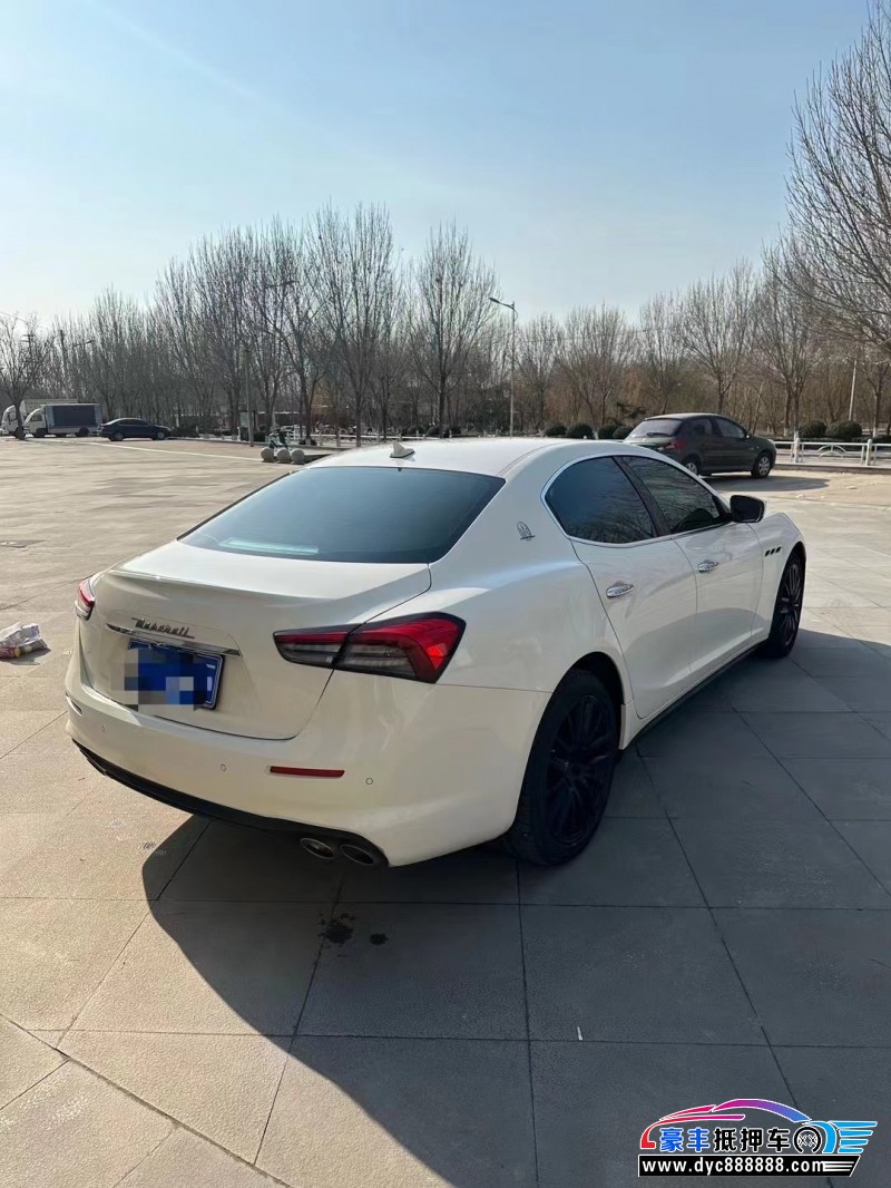 21年玛莎拉蒂Ghibli轿车抵押车出售