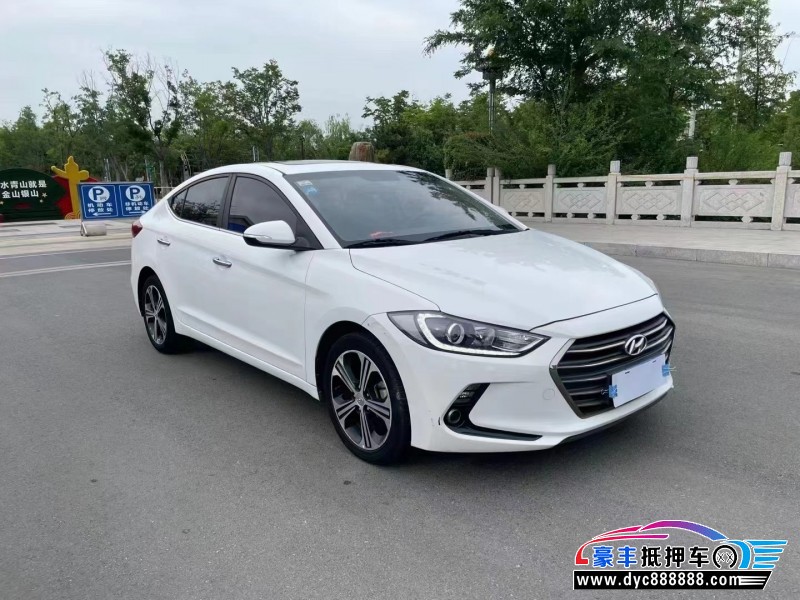 18年现代领动轿车抵押车出售