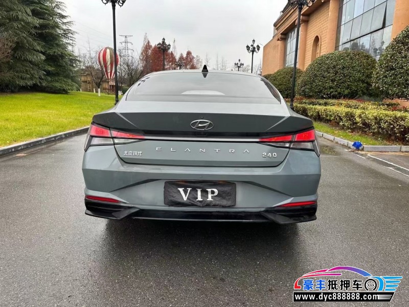 21年现代伊兰特轿车抵押车出售