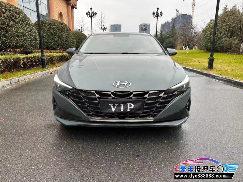 21年现代伊兰特轿车抵押车出售