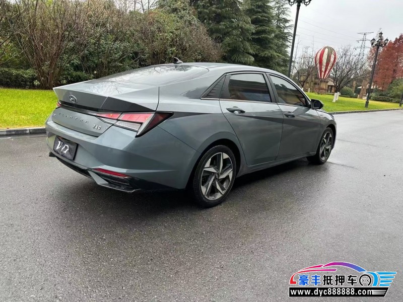 21年现代伊兰特轿车抵押车出售