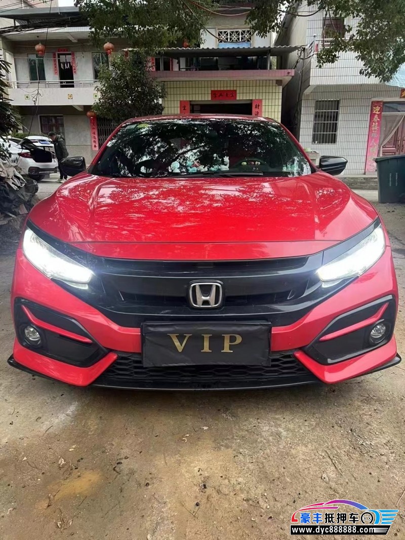 21年本田思域轿车抵押车出售