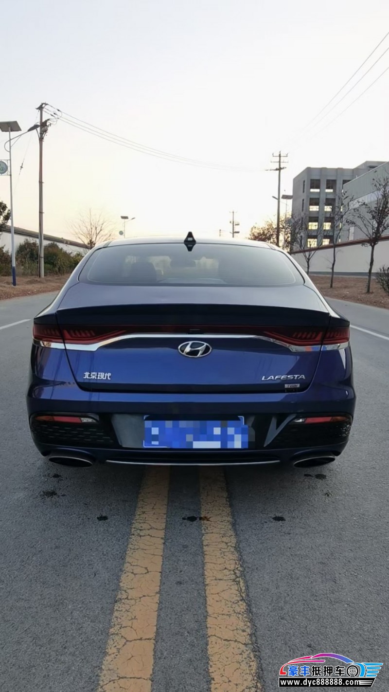 19年现代菲斯塔轿车抵押车出售