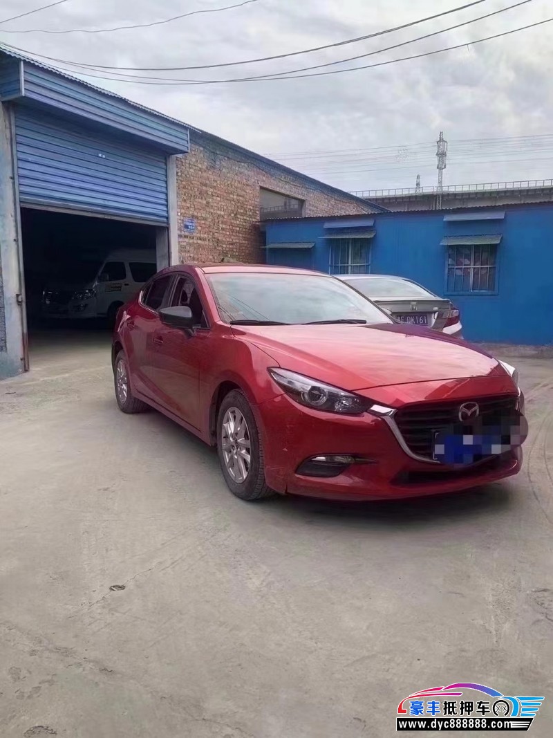 18年马自达昂克赛拉轿车抵押车出售