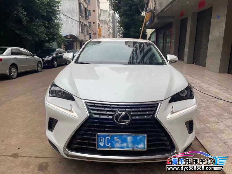 18年雷克萨斯NX轿车抵押车出售