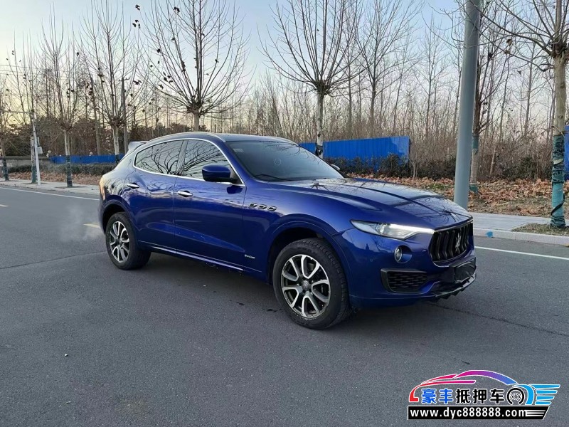 18年玛莎拉蒂莱万特轿车抵押车出售