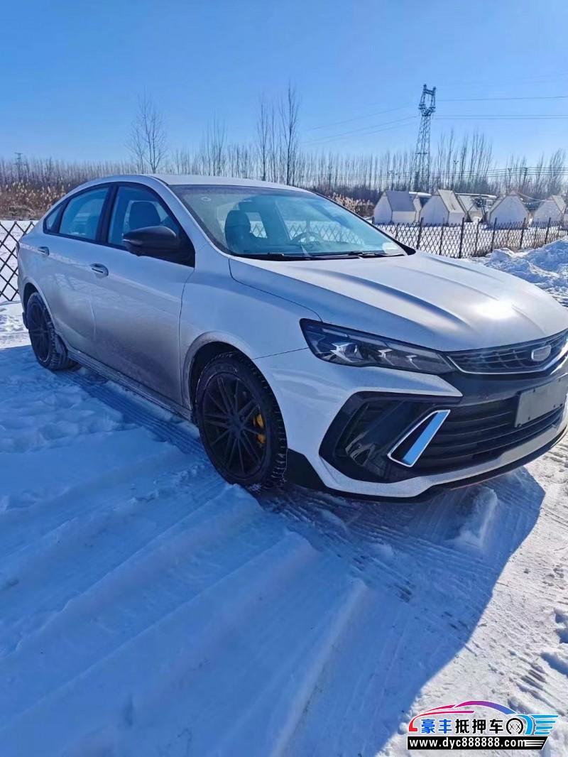 23年吉利缤瑞轿车抵押车出售