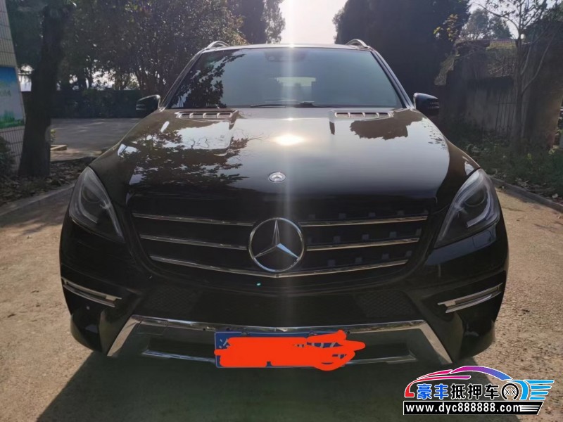 13年奔驰MLSUV抵押车出售