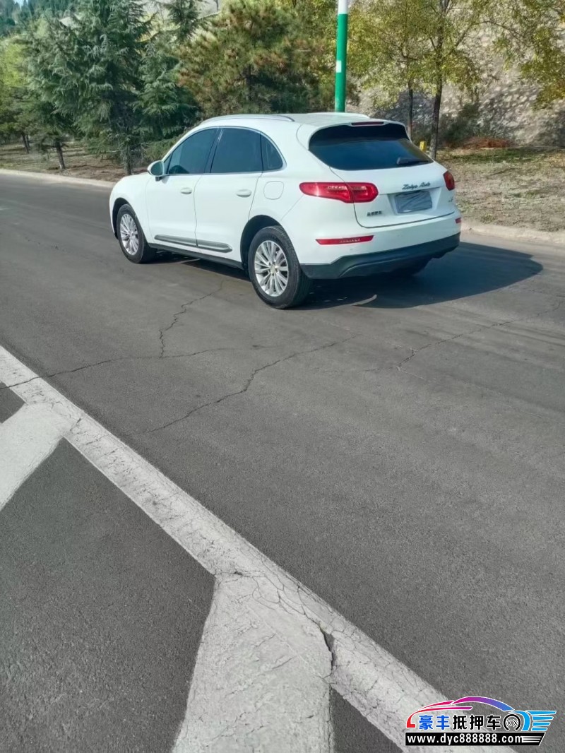 18年众泰SR9轿车抵押车出售