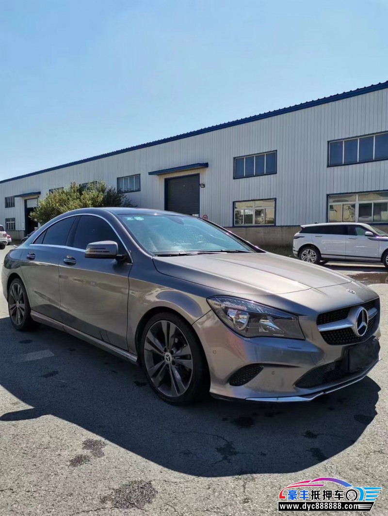 18年奔驰CLA轿车抵押车出售