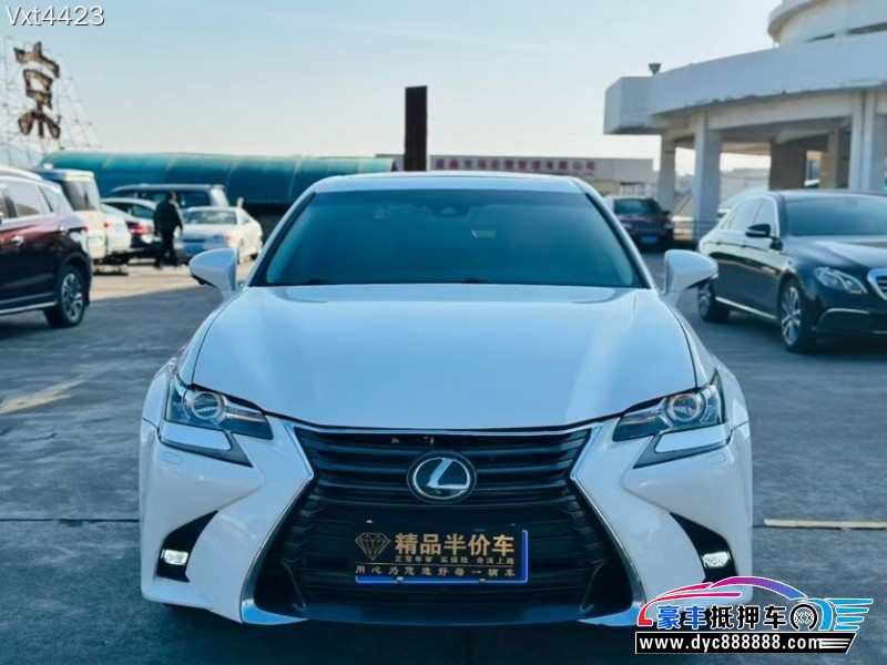 18年雷克萨斯GS轿车抵押车出售