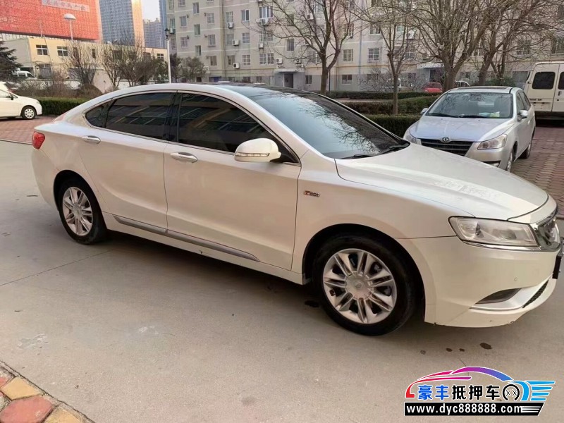 16年吉利博瑞轿车抵押车出售