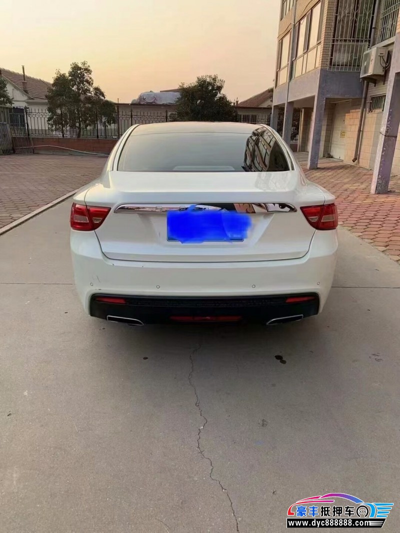 16年吉利博瑞轿车抵押车出售