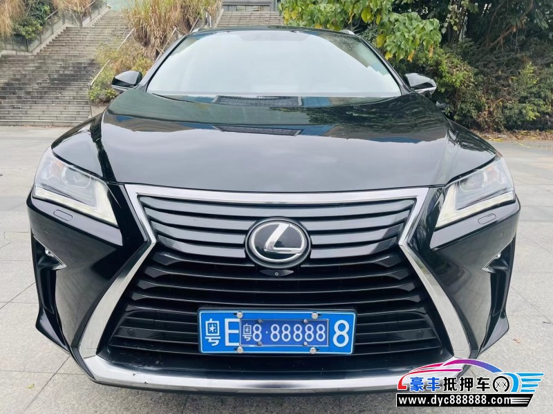 18年雷克萨斯RX轿车抵押车出售