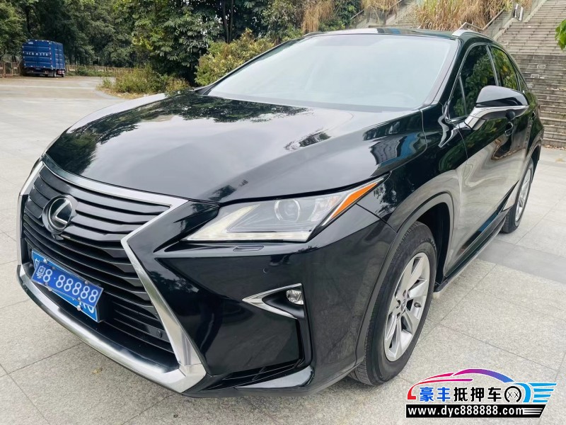 18年雷克萨斯RX轿车抵押车出售