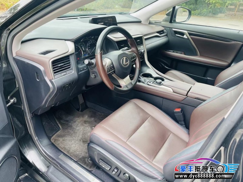 18年雷克萨斯RX轿车抵押车出售