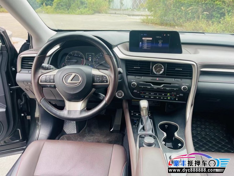 18年雷克萨斯RX轿车抵押车出售