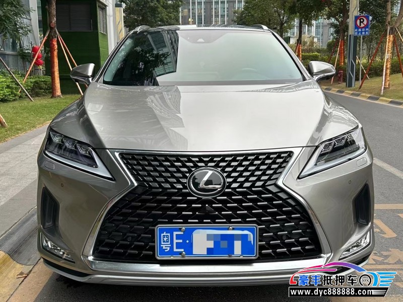 21年雷克萨斯RX轿车抵押车出售