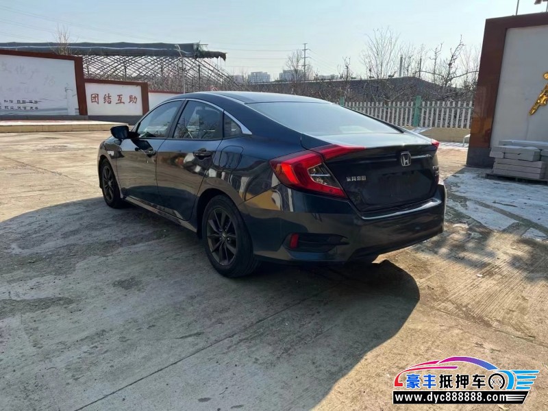 19年本田思域轿车抵押车出售