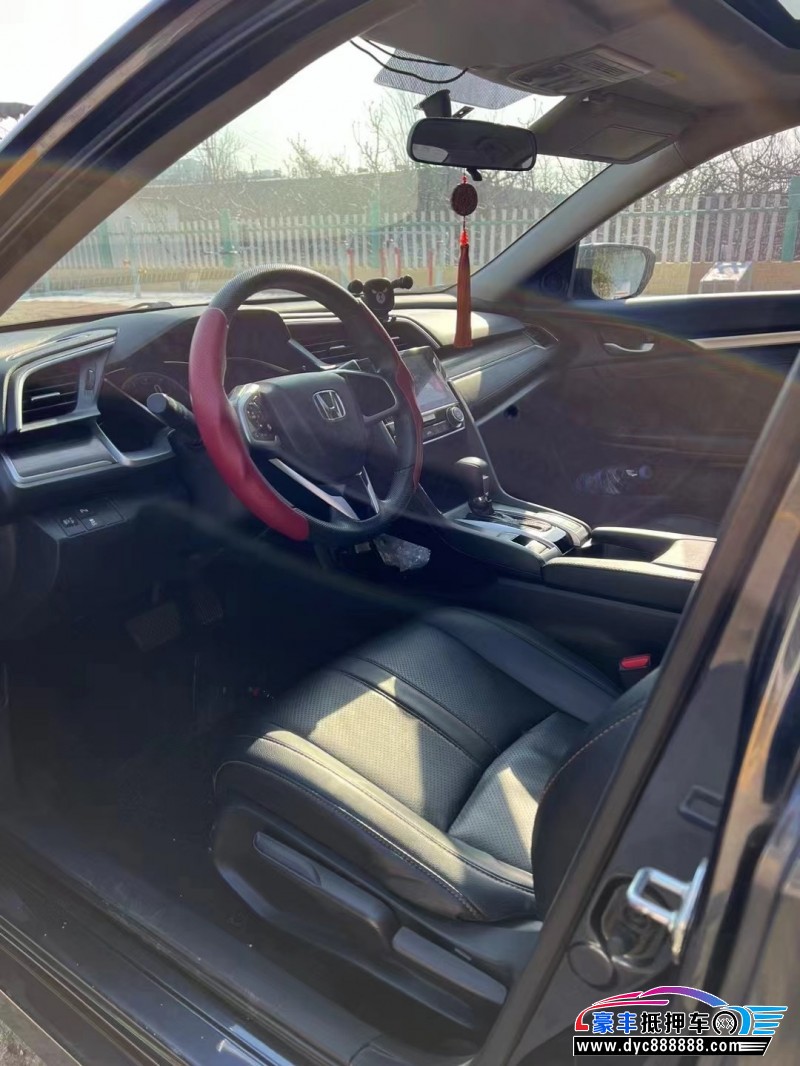 19年本田思域轿车抵押车出售