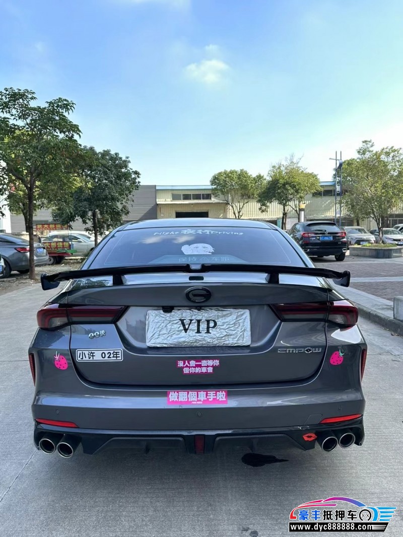 21年传祺影豹轿车抵押车出售