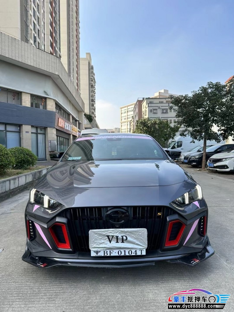 21年传祺影豹轿车抵押车出售