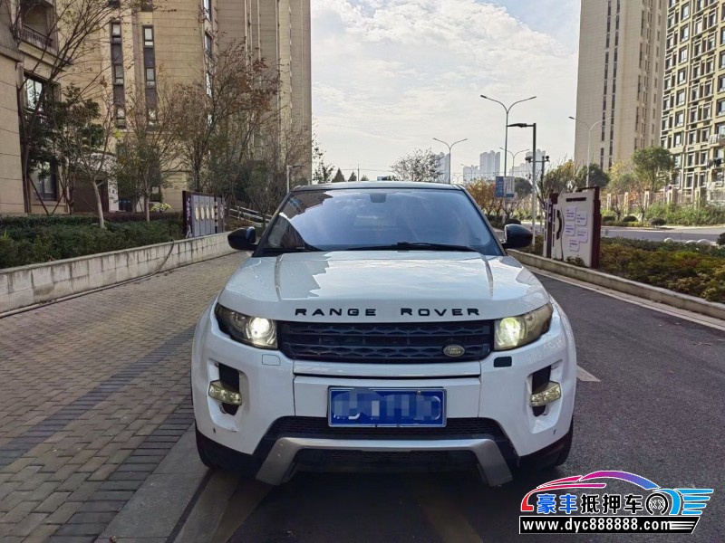 14年路虎揽胜极光SUV抵押车出售