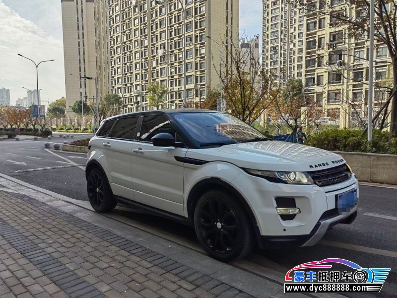 14年路虎揽胜极光SUV抵押车出售