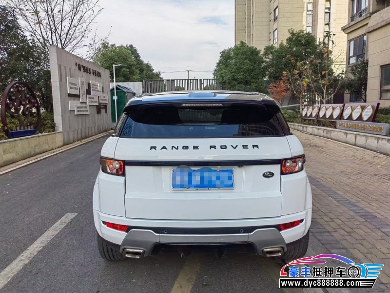 14年路虎揽胜极光SUV抵押车出售