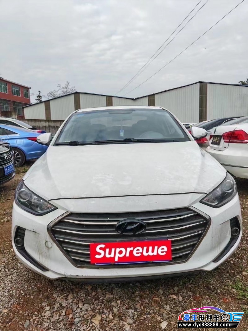 19年现代领动轿车抵押车出售