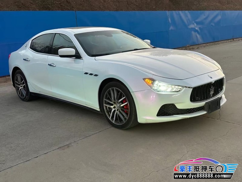 14年玛莎拉蒂Ghibli轿车抵押车出售