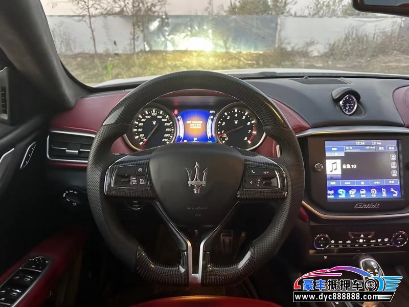 14年玛莎拉蒂Ghibli轿车抵押车出售